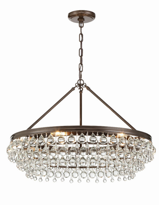 Crystorama 275-VZ Calypso Six Light Chandelier Vibrant Bronze Main Image.jpg