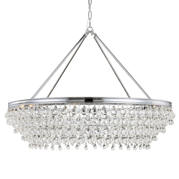 Crystorama 278-CH Calypso Eight Light Chandelier Polished Chrome Alternate Image.jpg