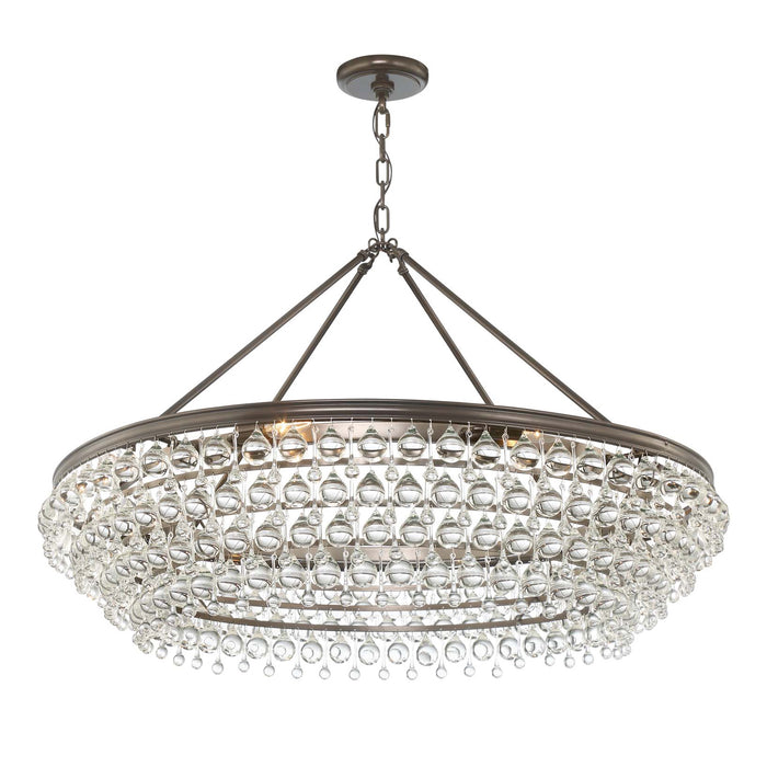 Crystorama 278-VZ Calypso Eight Light Chandelier Vibrant Bronze Alternate Image 2.jpg