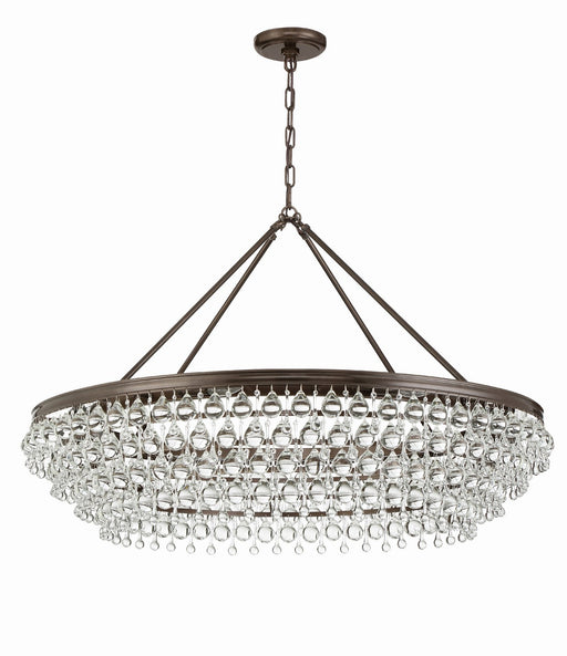 Crystorama 278-VZ Calypso Eight Light Chandelier Vibrant Bronze Main Image.jpg