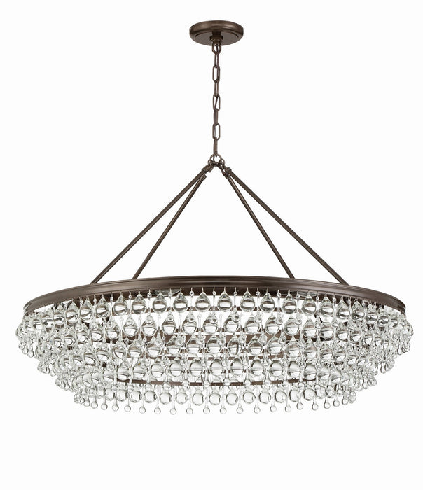 Crystorama 278-VZ Calypso Eight Light Chandelier Vibrant Bronze Main Image.jpg