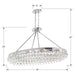 Crystorama 279-CH Calypso Eight Light Chandelier Polished Chrome Alternate Image.jpg