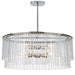 Crystorama 398-CH Bleecker Eight Light Chandelier Polished Chrome Alternate Image 2.jpg