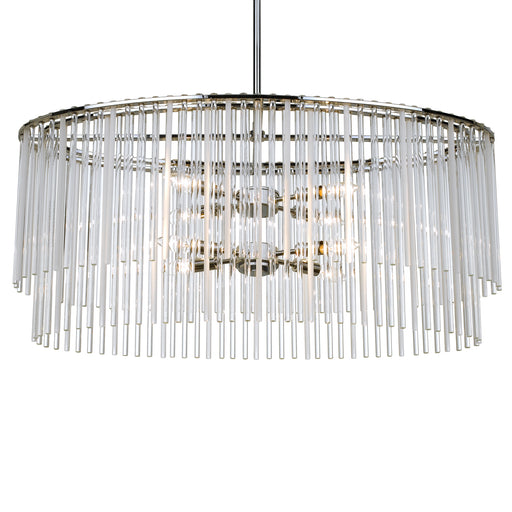 Crystorama 398-CH Bleecker Eight Light Chandelier Polished Chrome Main Image.jpg
