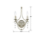 Crystorama 432-SA Metro Two Light Wall Sconce Antique Silver Alternate Image 2.jpg