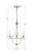Crystorama 433-SA Metro Three Light Mini Chandelier Antique Silver Alternate Image 2.jpg