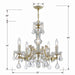 Crystorama 4376-GD-CL-MWP Maria Theresa Five Light Mini Chandelier Gold Alternate Image.jpg