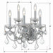Crystorama 4404-CH-CL-MWP Maria Theresa Five Light Wall Sconce Polished Chrome Alternate Image.jpg