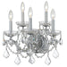 Crystorama 4404-CH-CL-MWP Maria Theresa Five Light Wall Sconce Polished Chrome Main Image.jpg
