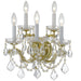 Crystorama 4404-GD-CL-MWP Maria Theresa Five Light Wall Sconce Gold Main Image.jpg