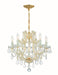 Crystorama 4405-GD-CL-I Maria Theresa Six Light Mini Chandelier Gold Main Image.jpg