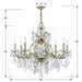 Crystorama 4408-GD-CL-MWP Maria Theresa Nine Light Chandelier Gold Alternate Image.jpg