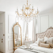 Crystorama 4408-GD-CL-MWP Maria Theresa Nine Light Chandelier Gold Alternate Image 2.jpg