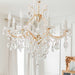 Crystorama 4408-GD-CL-MWP Maria Theresa Nine Light Chandelier Gold Alternate Image 4.jpg