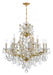 Crystorama 4412-GD-CL-S Maria Theresa 13 Light Chandelier Gold Main Image.jpg