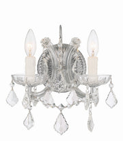 Crystorama 4472-CH-CL-I Maria Theresa Two Light Wall Sconce Polished Chrome Main Image.jpg
