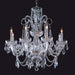 Crystorama 5008-CH-CL-MWP Traditional Crystal Eight Light Chandelier Polished Chrome Alternate Image.jpg