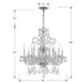 Crystorama 5008-CH-CL-SAQ Traditional Crystal Eight Light Chandelier Polished Chrome Alternate Image.jpg