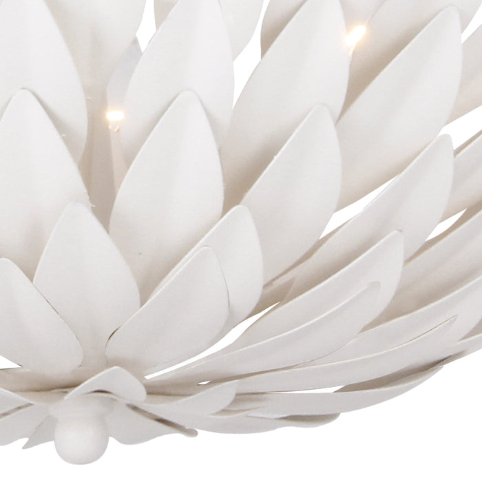 Crystorama 505-MT Broche Four Light Semi Flush Mount Matte White Alternate Image.jpg