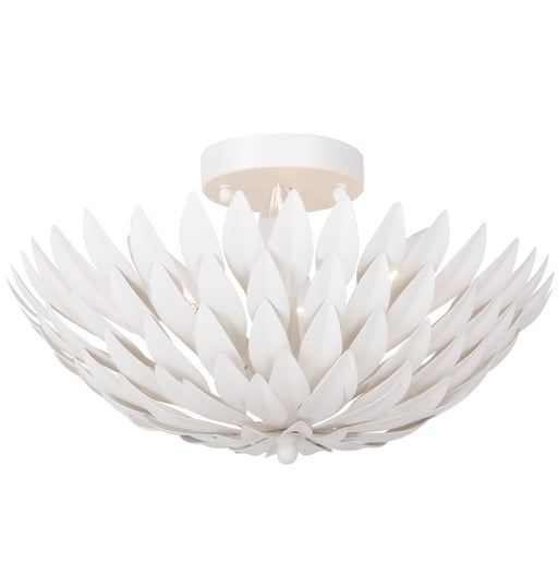 Crystorama 505-MT Broche Four Light Semi Flush Mount Matte White Main Image.jpg