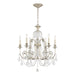 Crystorama 5116-OS-CL-I Regis Six Light Chandelier Olde Silver Alternate Image.jpg