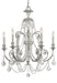 Crystorama 5116-OS-CL-I Regis Six Light Chandelier Olde Silver Main Image.jpg
