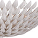 Crystorama 517-MT Broche Six Light Chandelier Matte White Alternate Image 2.jpg