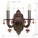 Crystorama 5200-VB-AMBER Paris Market Two Light Wall Sconce Venetian Bronze Alternate Image.jpg