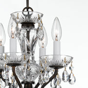 Crystorama 5534-EB-CL-I Traditional Crystal Four Light Mini Chandelier English Bronze Alternate Image 2.jpg