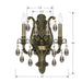 Crystorama 5563-AB-GT-MWP Dawson Two Light Wall Sconce Antique Brass Alternate Image.jpg