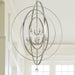 Crystorama 590-SA Luna 12 Light Chandelier Antique Silver Alternate Image 2.jpg
