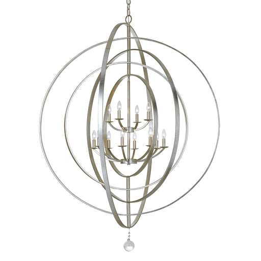Crystorama 590-SA Luna 12 Light Chandelier Antique Silver Main Image.jpg