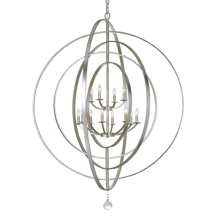 Crystorama 590-SA Luna 12 Light Chandelier Antique Silver Main Image.jpg
