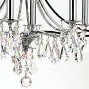 Crystorama 5938-CH-CL-MWP Cedar Eight Light Chandelier Polished Chrome Alternate Image 2.jpg