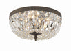 Crystorama 712-EB-CL-I Ceiling Mount Three Light Flush Mount English Bronze Main Image.jpg