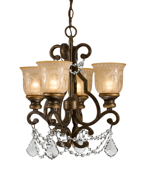 Crystorama 7504-BU-CL-MWP Norwalk Four Light Mini Chandelier Bronze Umber Main Image.jpg