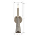 Crystorama 7591-PN Palmer One Light Wall Sconce Polished Nickel Alternate Image.jpg