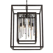 Crystorama 8409-FB Hollis Six Light Chandelier Forged Bronze Alternate Image 4.jpg