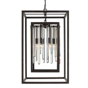 Crystorama 8409-FB Hollis Six Light Chandelier Forged Bronze Main Image.jpg