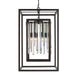 Crystorama 8409-FB Hollis Six Light Chandelier Forged Bronze Main Image.jpg