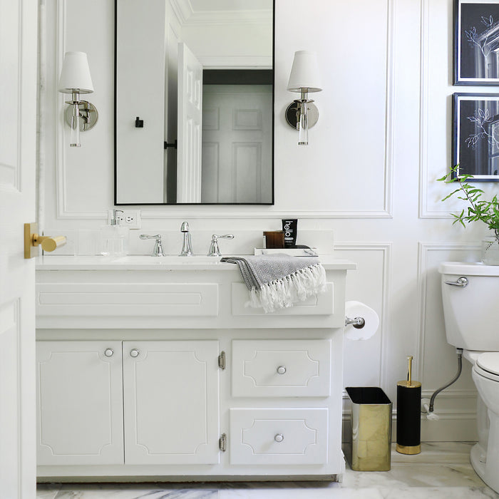 Crystorama 8861-PN Baxter One Light Wall Sconce Polished Nickel Alternate Image 4.jpg