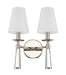 Crystorama 8862-PN Baxter Two Light Wall Sconce Polished Nickel Main Image.jpg