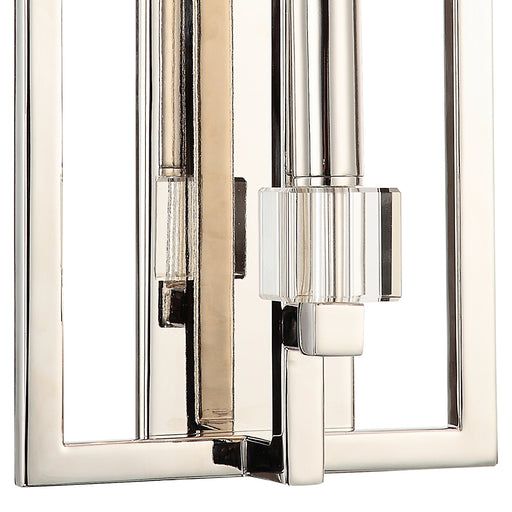 Crystorama 8881-PN Dixon One Light Wall Sconce Polished Nickel Alternate Image.jpg