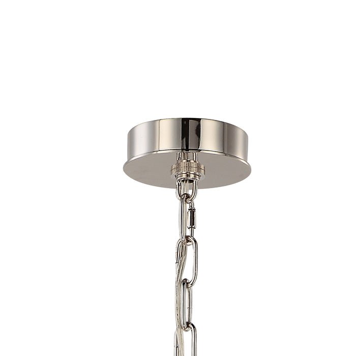 Crystorama 8884-PN Dixon Four Light Chandelier Polished Nickel Alternate Image 2.jpg