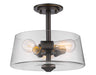 Z-Lite 428SF3-OB Annora Three Light Semi Flush Mount, Olde Bronze Main Image.jpg