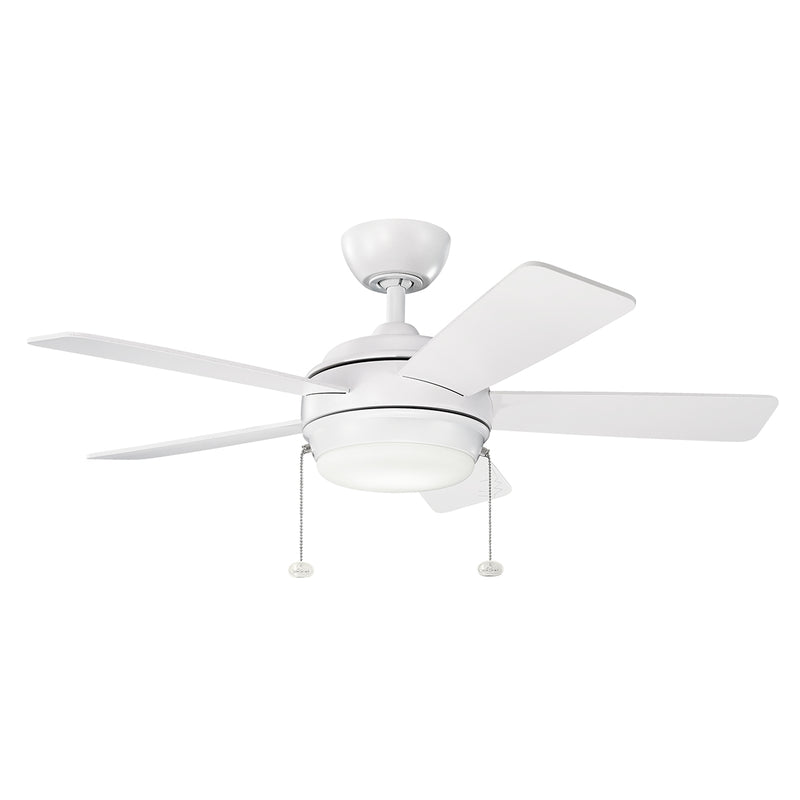 Kichler 330171MWH 42"Ceiling Fan, Matte White
