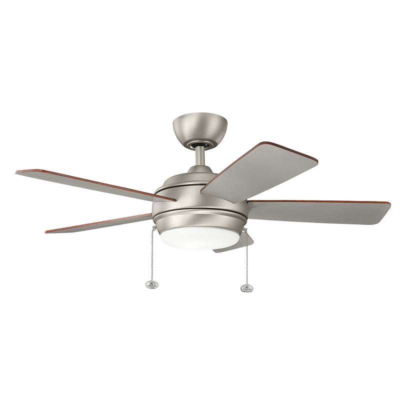Kichler 330171NI 42"Ceiling Fan, Brushed Nickel