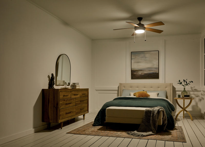 Kichler 330174OZ 52"Ceiling Fan, Olde Bronze (5)