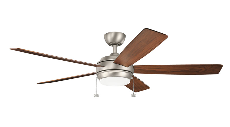 Kichler 330180NI 60"Ceiling Fan, Brushed Nickel
