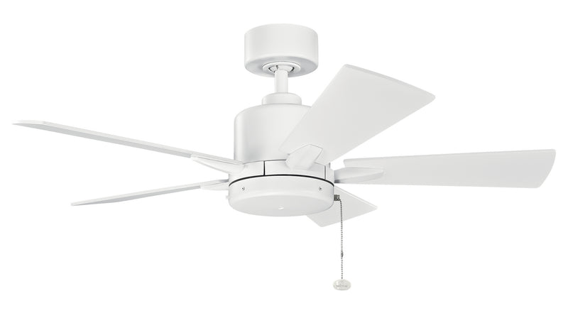 Kichler 330241MWH 42"Ceiling Fan, Matte White
